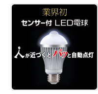 ���󥵡���LED�ŵ�